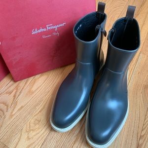 Salvatore Ferragamo Men’s Baltimora Boots Size 11